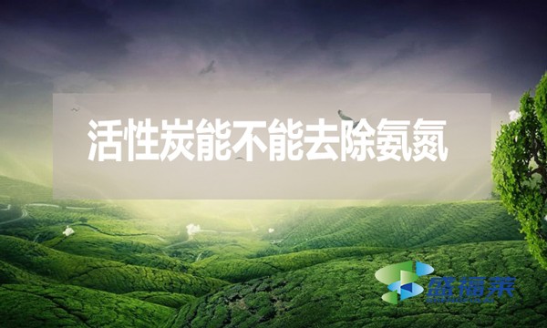 活性炭能不能去除氨氮？去除率是多少？